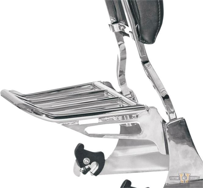 Sissy Bar Luggage Rack Chrome For Harley-Davidson