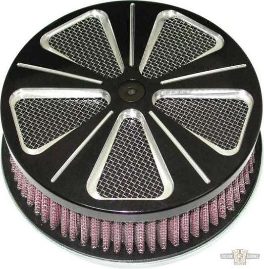 Hornet Hi-Flow Air Cleaner Chrome For Harley-Davidson