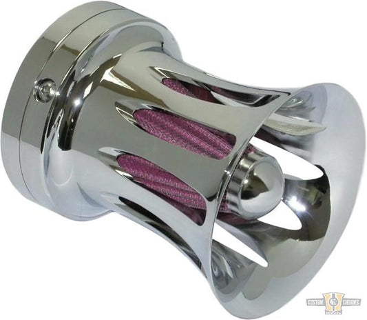 Velocity Stack Air Cleaner Chrome For Harley-Davidson