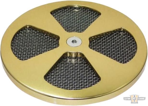 4-Spade Air Cleaner Cover Bronze For Harley-Davidson