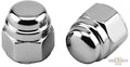 Flat Top Acorn Nuts Pack Chrome 5/8"-11 UNC For Harley-Davidson