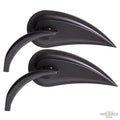 Rad III Mirror Black, Powder Coated For Harley-Davidson