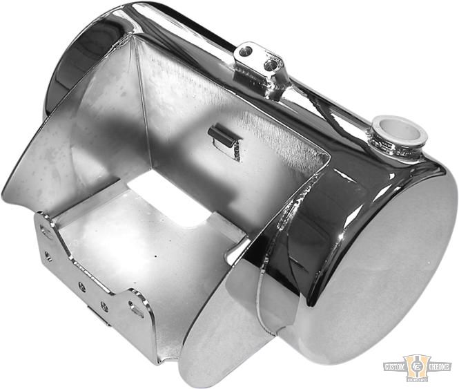 Custom Round Oil Tank Chrome For Harley-Davidson