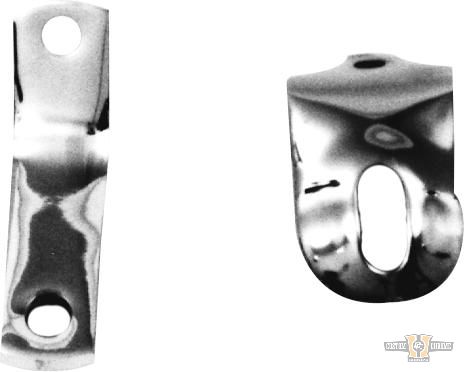 Springer Headlight Bracket Chrome For Harley-Davidson