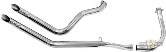 3-Piece Gooseneck Header For Harley-Davidson