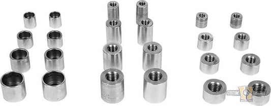 1/4" Socket Head Allen Round Steel Bungs For Harley-Davidson