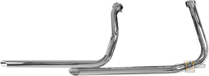 Drag Pipes Exhaust Chrome For Harley-Davidson