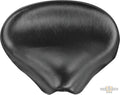 Buddy Boy Large Smooth Seat Black Vinyl For Harley-Davidson