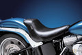 Bare Bones Smooth Solo Seat Black Vinyl For Harley-Davidson