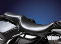 Silhouette 2 Up Smooth Seat Black Vinyl For Harley-Davidson