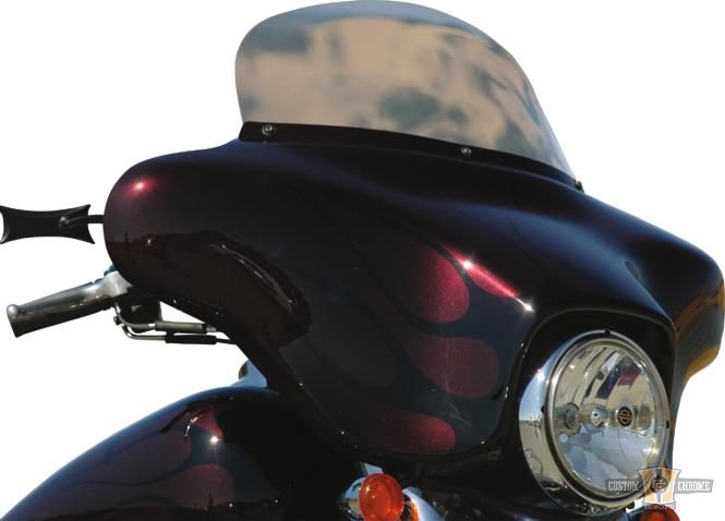 6" High Performance Replacement Windscreen Clear For Harley-Davidson