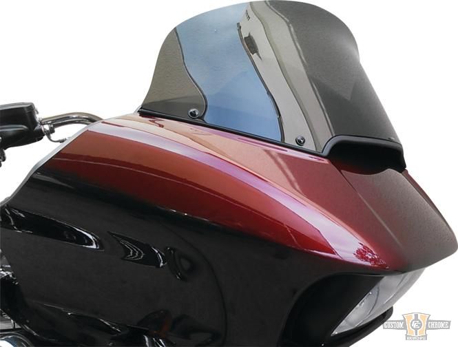 9" Rushmore Replacement Windscreen Black For Harley-Davidson