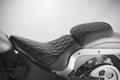 Hot Rod Series Diamond Pillion Pad Black Vinyl For Harley-Davidson