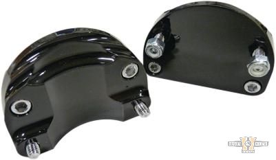 18" Front Fender Front Fender Adapter Black For Harley-Davidson