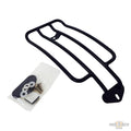 6" Solo Luggage Rack Black For Harley-Davidson