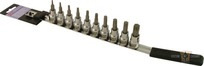 Torx 3/8" Drive Bit Sets For Harley-Davidson