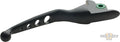 Ergonomic 4-Slot Hand Control Replacement Lever Black For Harley-Davidson