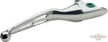 Ergonomic 3-Slot Hand Control Replacement Lever Chrome For Harley-Davidson
