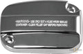 Master Cylinder Cover Chrome For Harley-Davidson