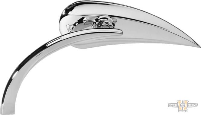 Rad II Micro Mirror Chrome For Harley-Davidson