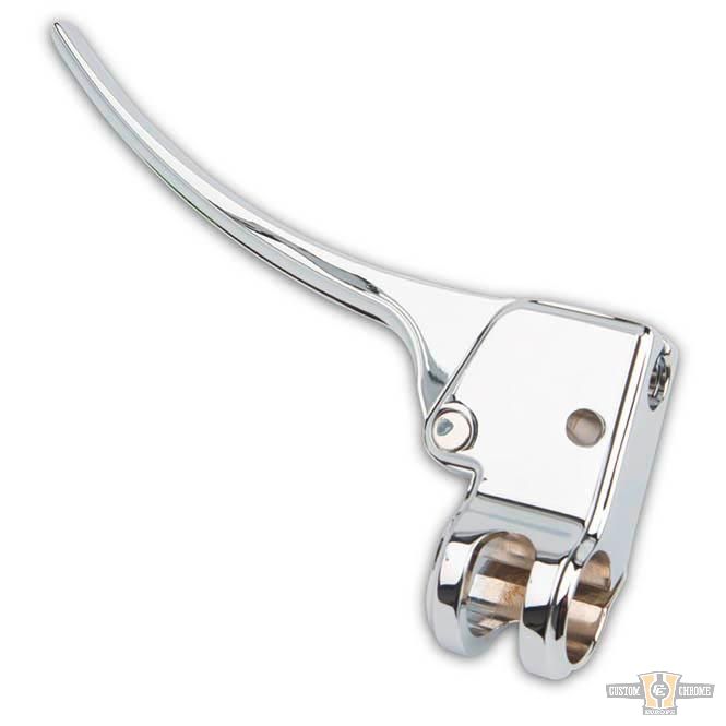 Retro Cable Clutch Perch Chrome For Harley-Davidson