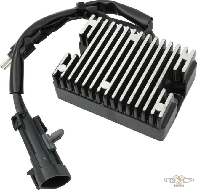 Voltage Regulator Black For Harley-Davidson