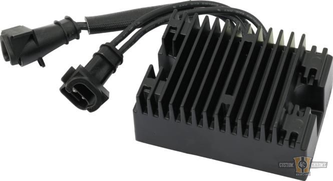 Voltage Regulator Black For Harley-Davidson