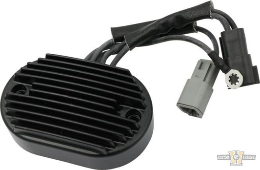 Voltage Regulator Black For Harley-Davidson