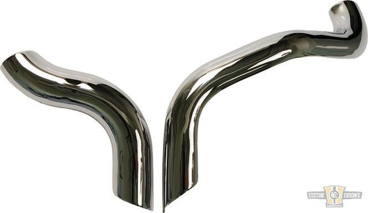 Designer Series L.A.F Replacement Heat Shield Chrome 1,75" For Harley-Davidson