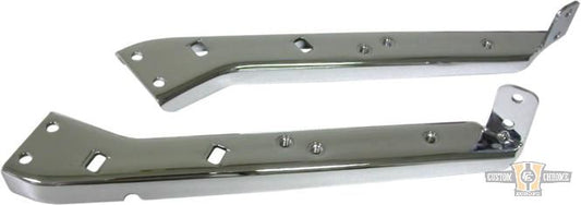 Heavy Duty Saddlebag Support Bracket Chrome For Harley-Davidson