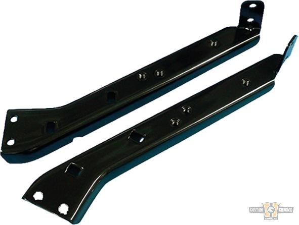 Heavy Duty Saddlebag Support Bracket Black For Harley-Davidson