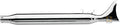 Fishtail Muffler Chrome For Harley-Davidson