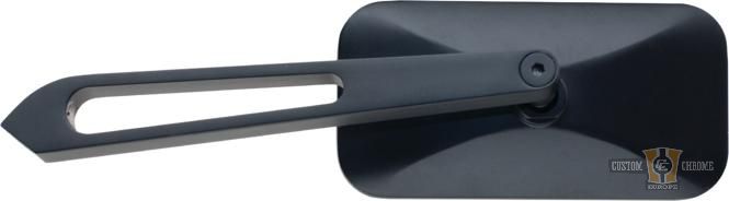 Custom Rectangular Mirror Black For Harley-Davidson