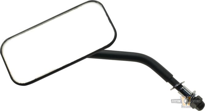 Rectangular Mirror Black For Harley-Davidson