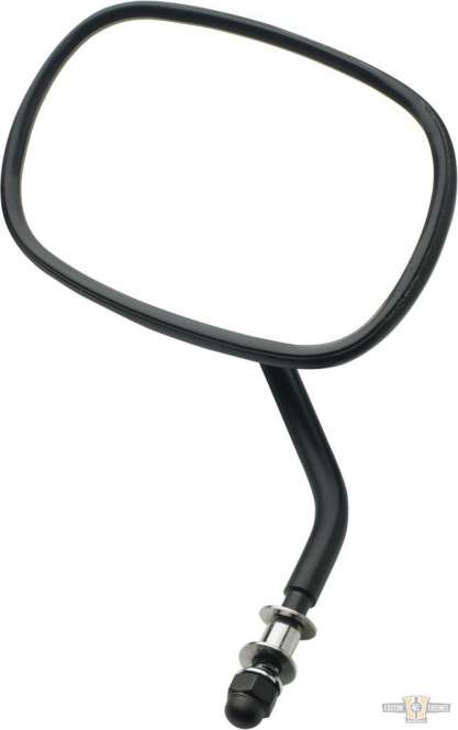 OEM Plain Style Mirror Black For Harley-Davidson