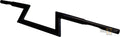 120 Z-Bar 1 1/4" Handlebar with 1 1/4" Handlebar Clamp For Harley-Davidson