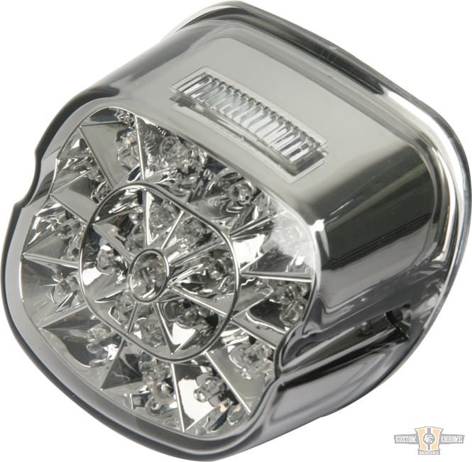 OEM-Style LED Taillight Chrome LED For Harley-Davidson