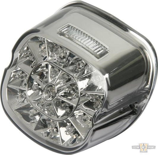 OEM-Style LED Taillight Chrome LED For Harley-Davidson