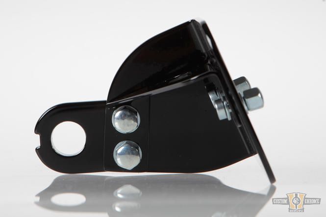 Short Seitlicher Kennzeichenhalter Black Gloss For Harley-Davidson
