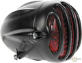 Alcatraz LED Taillight without Mounting Bracket Flat Black Dual Filament For Harley-Davidson