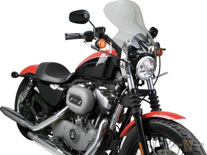 Stinger Windshield Light Smoke For Harley-Davidson