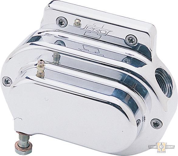 Millennium Smooth Transmission Side Cover with Hydraulic Clutch Chrome For Harley-Davidson