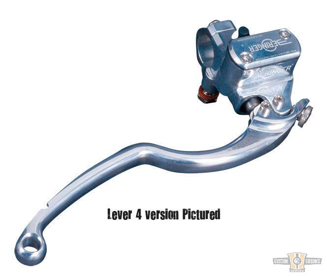 Radial Aerotec Brake Master Cylinder Kit Aluminium 17,5 mm Polished For Harley-Davidson