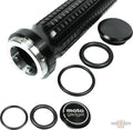 mo.grip Grips Black 1" Anodized Cable operated Throttle By Wire For Harley-Davidson