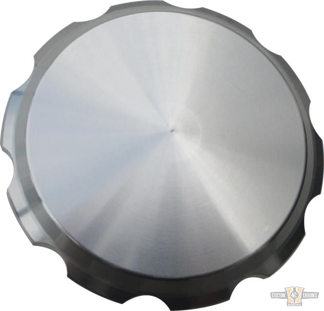 Smooth Gas Cap Silver For Harley-Davidson