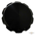 Smooth Gas Cap Black For Harley-Davidson