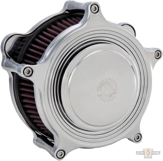 Super Gas Air Cleaner Chrome For Harley-Davidson