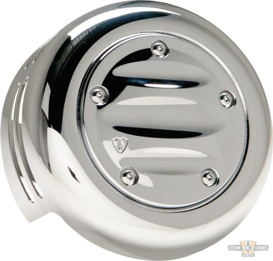 5-Hole Horn Cover Chrome For Harley-Davidson