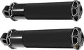 Beveled Fusion Footpeg Black, Anodized For Harley-Davidson