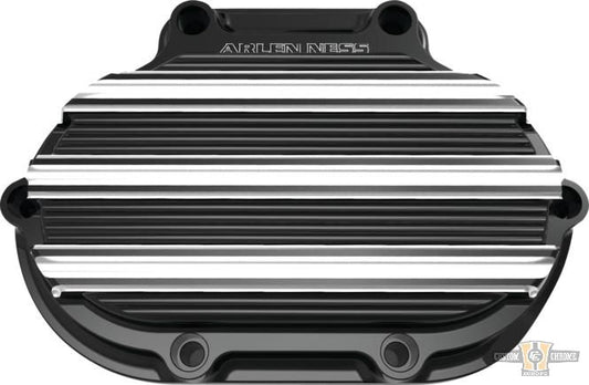 10-Gauge Transmission Side Cover Black Anodized For Harley-Davidson